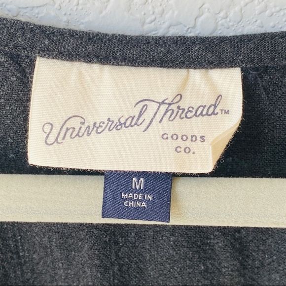 Universal Thread Button Down Tie Knot Dress Sz M - Picture 4 of 8